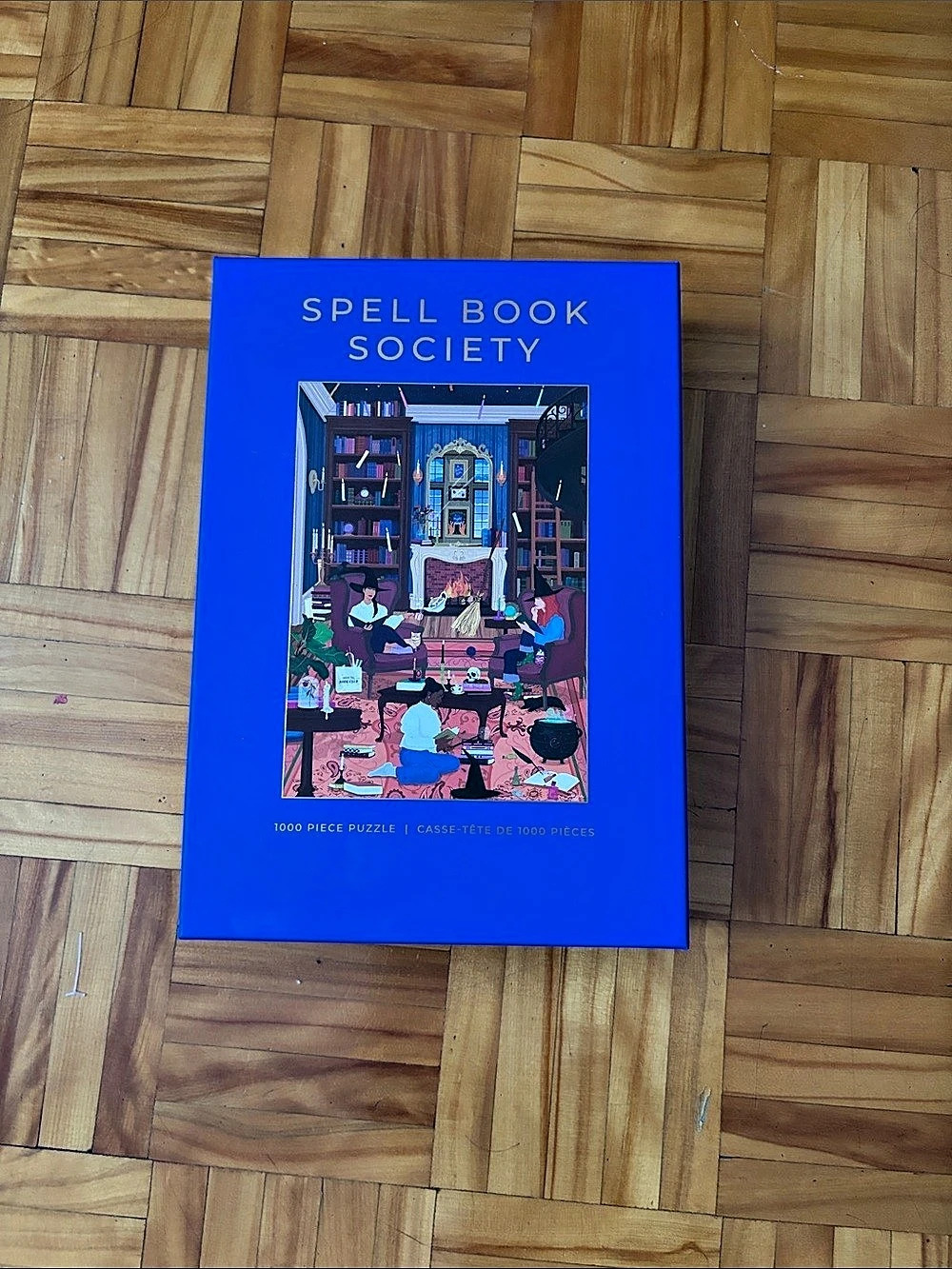 Hobbry Spell Book Society 1000-Piece Jigsaw Puzzle Blue